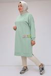 48068 Oversized Oysho Tunic with Chintz Detail - Nefti